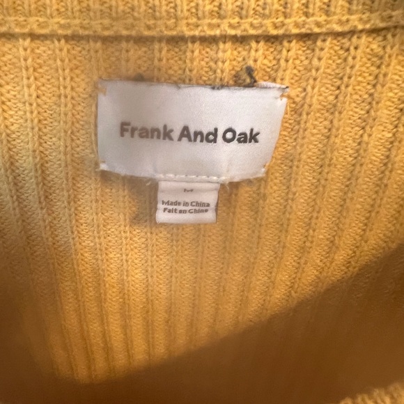 COPY - Like new condition cotton cropped Frank &  Oak sweater size M - Picture 3 of 8
